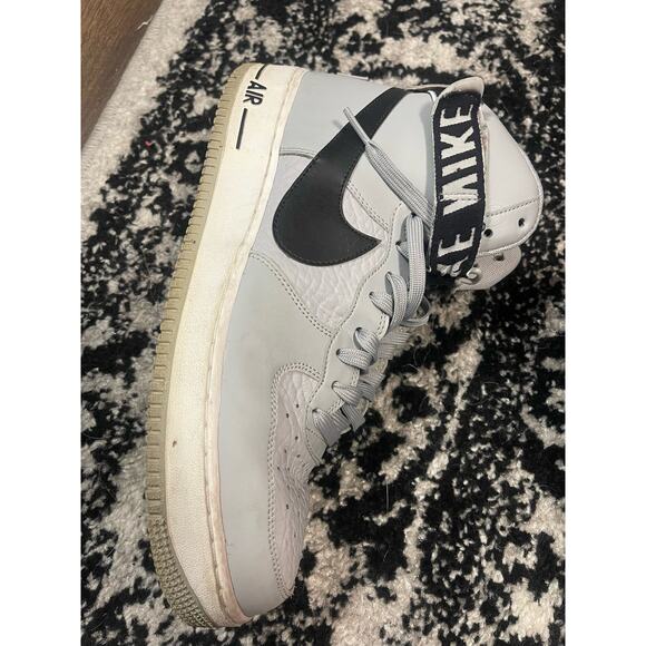 Nike Air Force 1 High NBA Flat Silver Sneakers Men\'s 11.5 main image 6